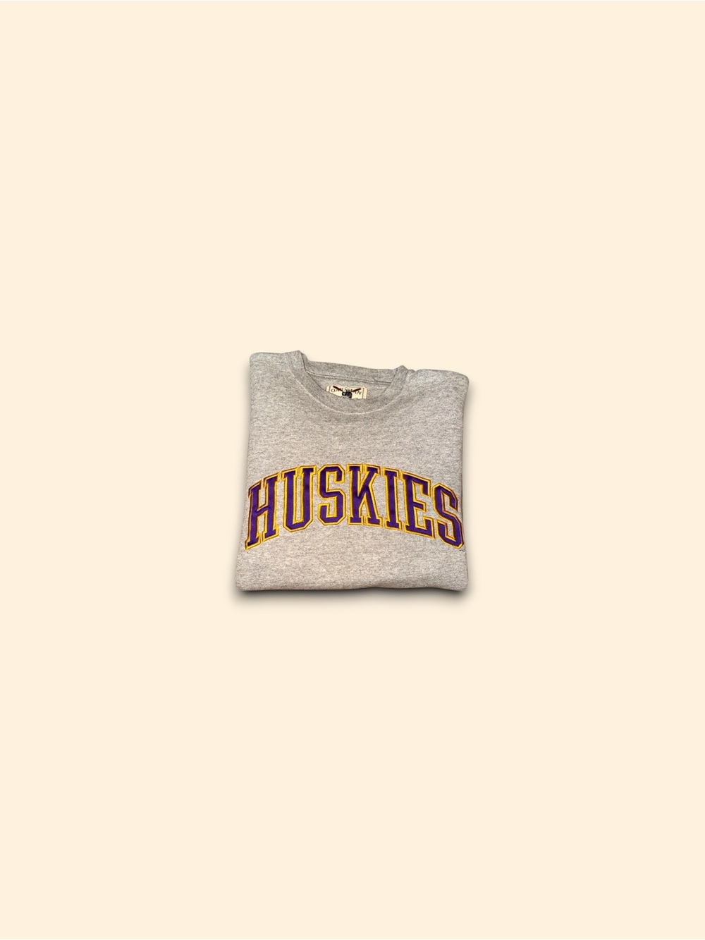 Vintage Washington Huskies NCAA Oarsman pullover crewneck sweatshirt men’s large